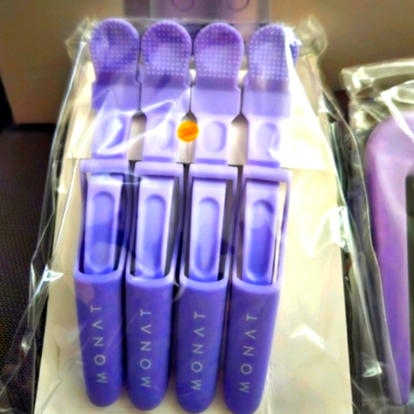 MONAT deluxe Scarf, Alligator clips + combs - Picture 5 of 6